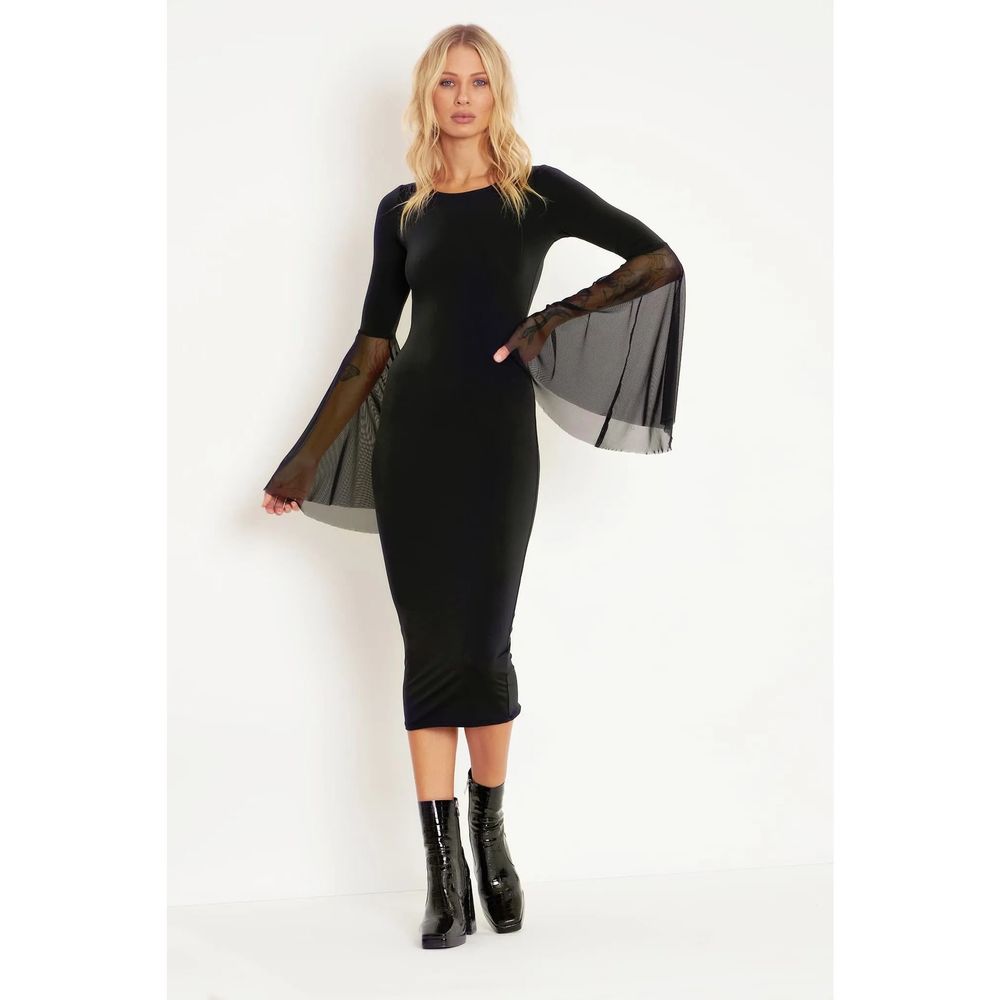 BlackMilk Secret Magic Sheer Sleeve Dress